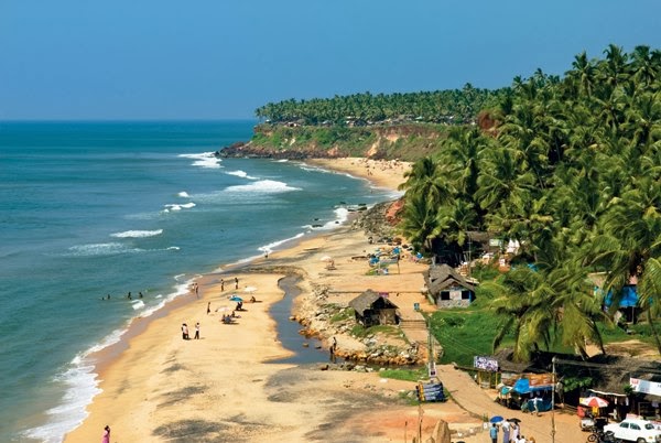 екскурзия, плаж, забележителности, почивка, Varkala, Kerala, South India/ Варкала в Керала, Южна Индия