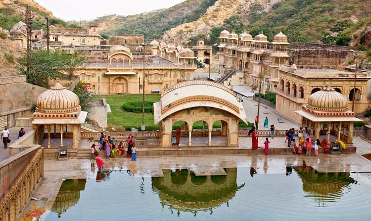 Galtaji Temple in Rajasthan / Галтаджи, (Галта) в Раджастан, Индия